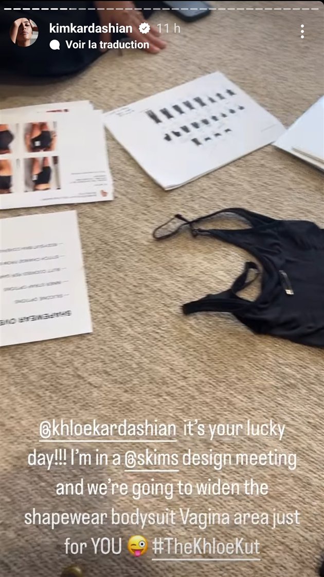 Kim Kardashian adapte sa ligne de lingerie à celles qui, 