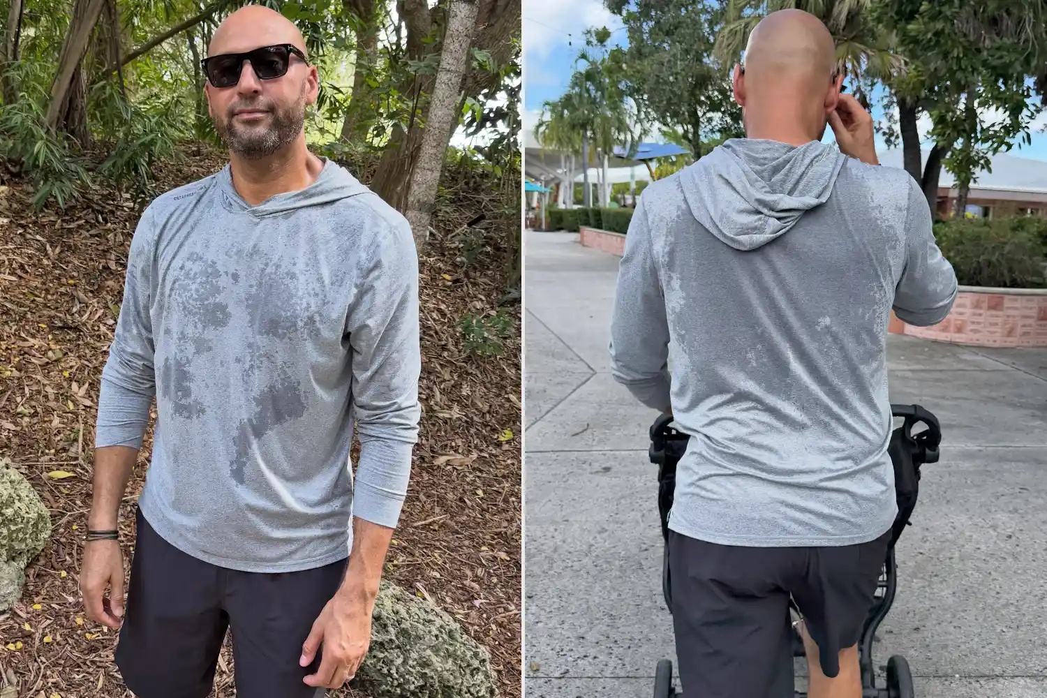 Derek Jeter Flaunts Sweat-Drenched Shirt in Totally Relatable Dad Moment with 3-Year Old Son