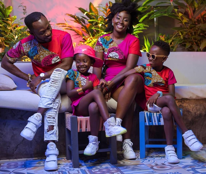 Here are photos of Okyeame Kwame and his beautiful family