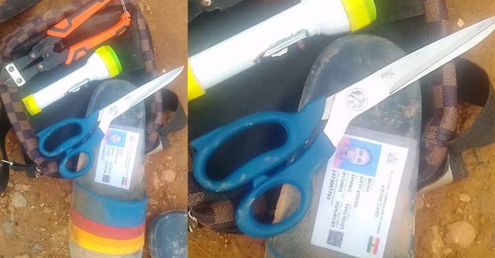 Unfortunate Armed robber escapes crime scene leaving his ID card behind