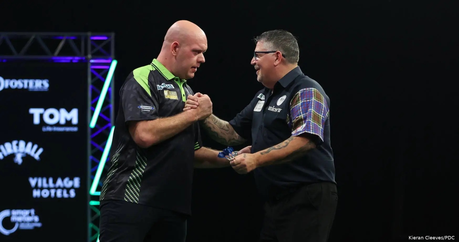 Michael van Gerwen & Gary Anderson are fierce rivals