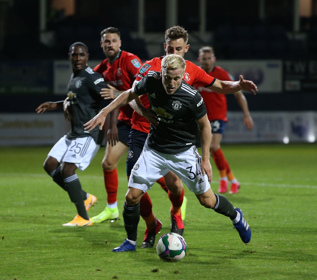 Luton Town v Manchester United - Carabao Cup Third Round