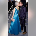 Keanu Reeves turns heads on red carpet as star kisses girlfriend Alexandra Grant with eyes wide open again