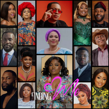 Funke Akindele has revealed the cast for her Nollywood film, Finding Me