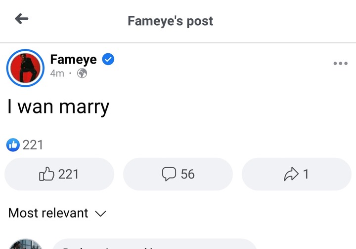 Another Celebrity Marriage Coming Soon: Fameye and Baby Mama