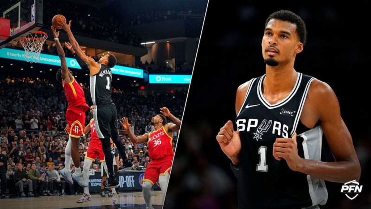 Collage featuring BASKETBALL-NBA-SAS-HOU/ and BASKETBALL-NBA-SAS-HOU/. IMAGN IMAGES via Reuters Connect