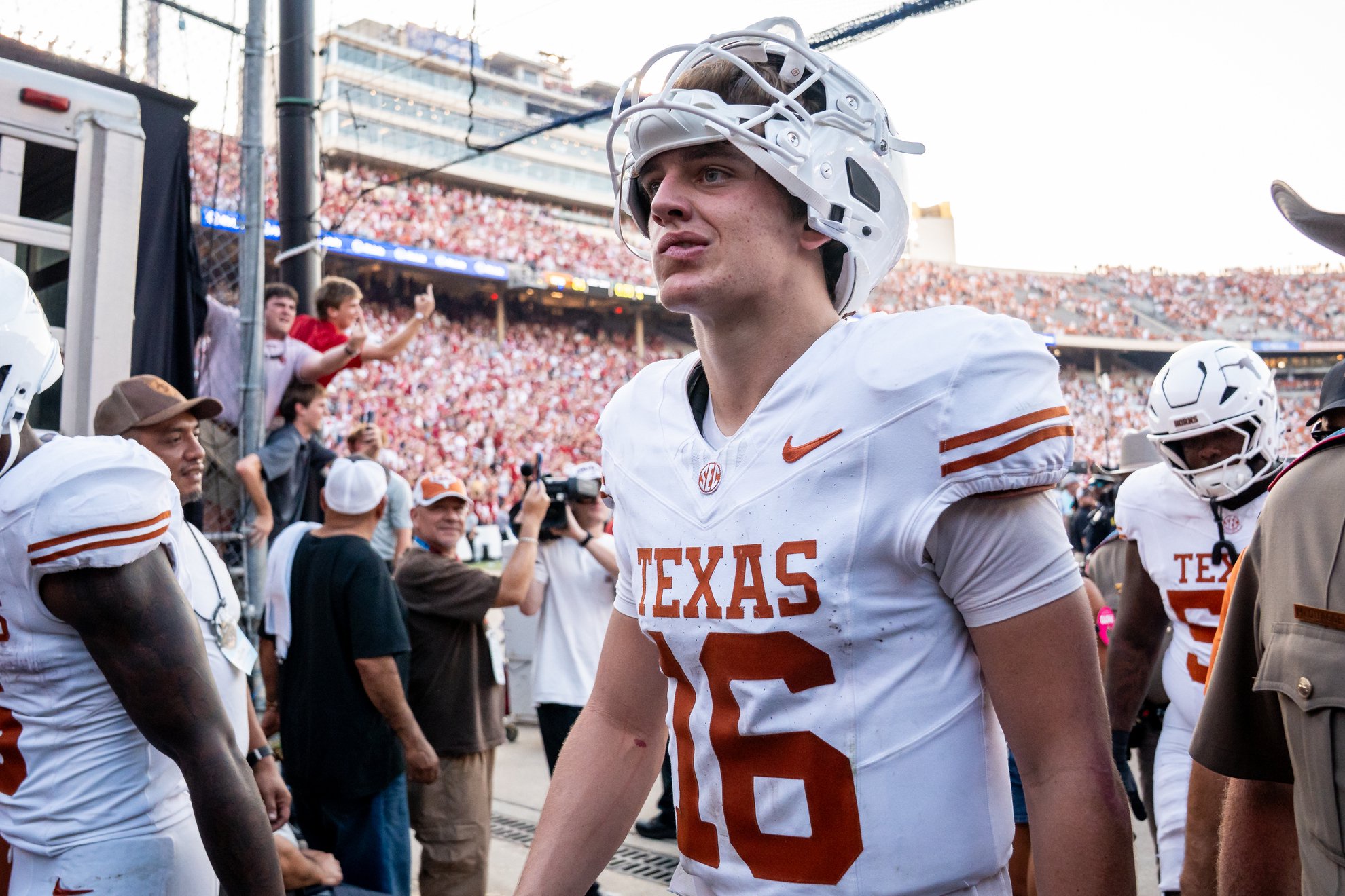 Texas quarterback Arch Manning