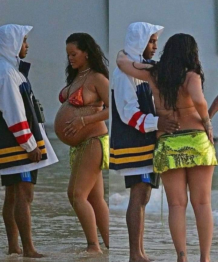 Rihanna Flaunts Her Baby Bump As She Is Spotted With ASAP Rocky In Barbados.  42a1b2859e104571b233fcdcd29b071c?quality=uhq&format=webp&resize=720