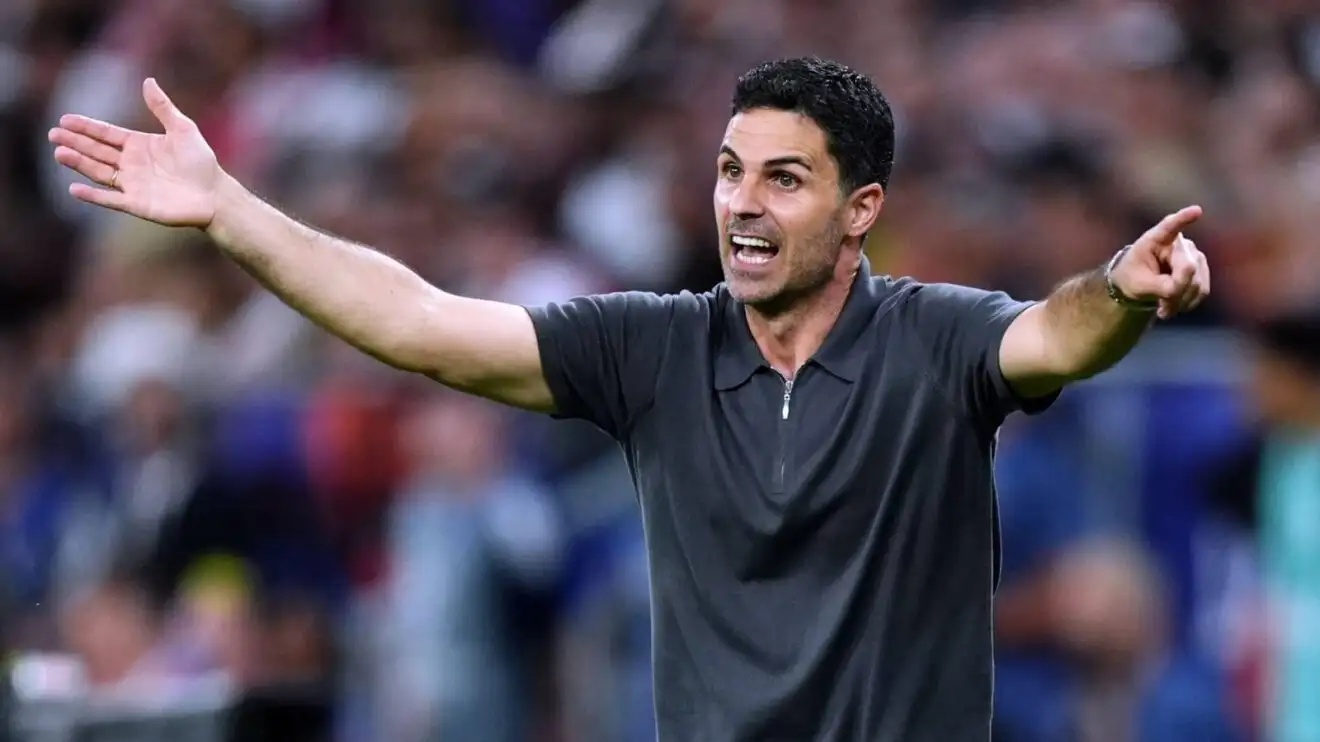 Arsenal manager Mikel Arteta