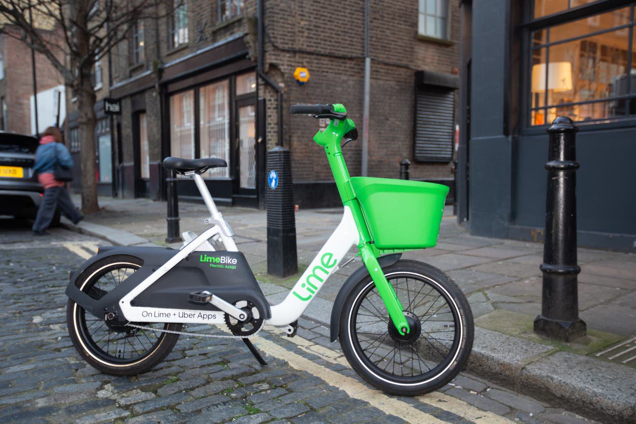 Lime bike jousting has been labelled “legitimate” (Lime/Jamie Henderson/PA)