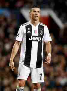 Cristiano Ronaldo during his three-year spell at Juventus