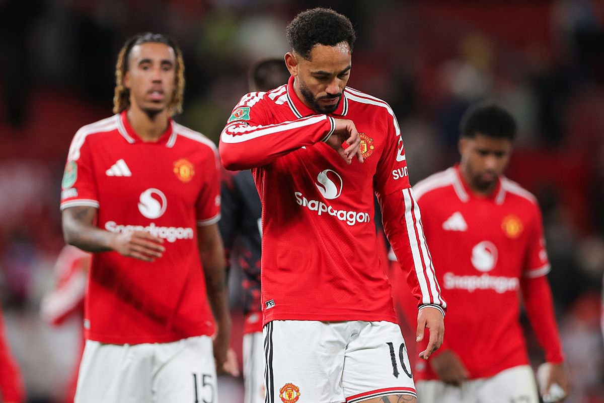 Man Utd crashed out of the Carabao Cup at Old Trafford