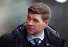 Steven Gerrard, Manager of Rangers FC arrives at the stadium prior to the Cinch Scottish Premiership match between Motherwell FC and Rangers FC at ...