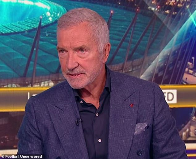 Souness says that Saka 'screams' when he goes down and that Arsenal's players work to convince the referee