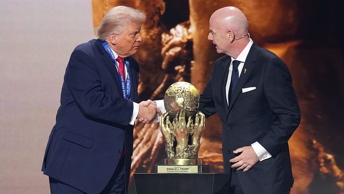 FIFA awarded Donald Trump its 'Peace Prize'