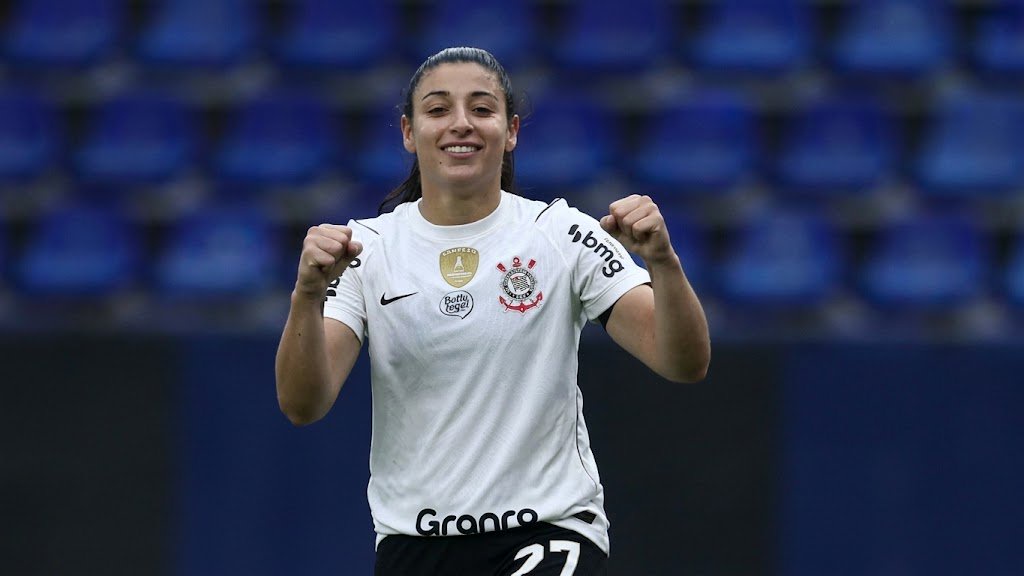 Duda Sampaio abriu o marcador para o Corinthians - Foto: Conmebol