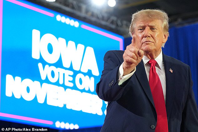 Donald Trump has claimed the WNBA is at risk of 'destroying itself' and urged fans to turn off