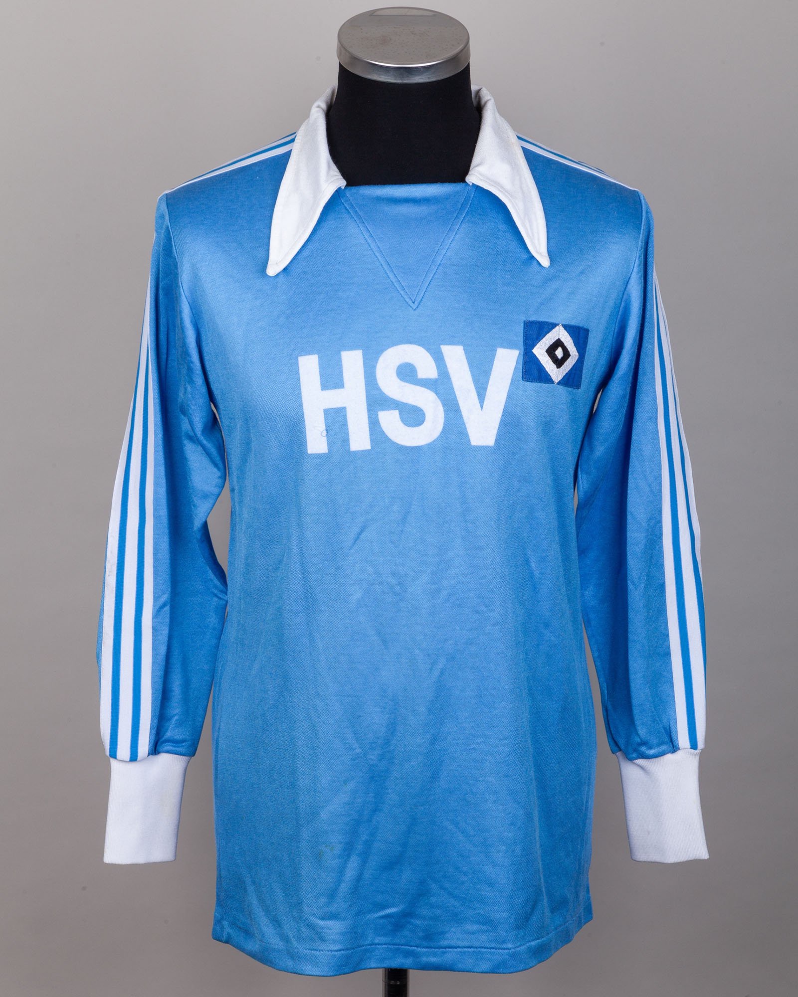 Kevin Keegan match worn Hamburg shirt from Emlyn Hughes collection auction
