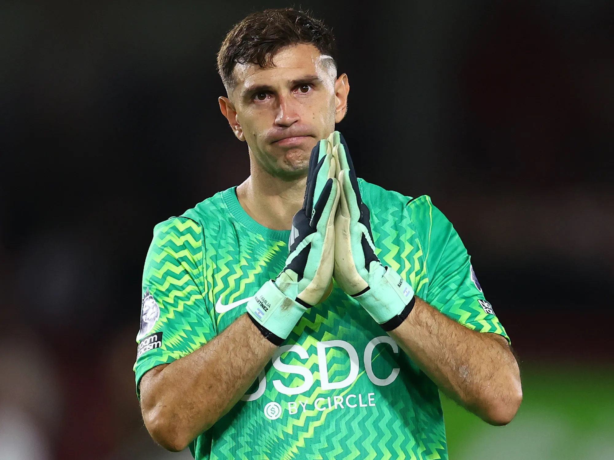 "Back in a few weeks" - Martinez shares injury update from hospital bed