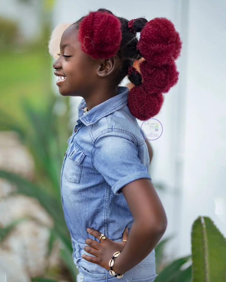 Okyeame Kwame shows Ghanaians that his daughter is the prettiest in the country (photos)