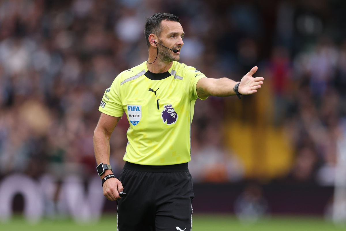Referee Andy Madley will take charge of Arsenal's clash with Liverpool. 