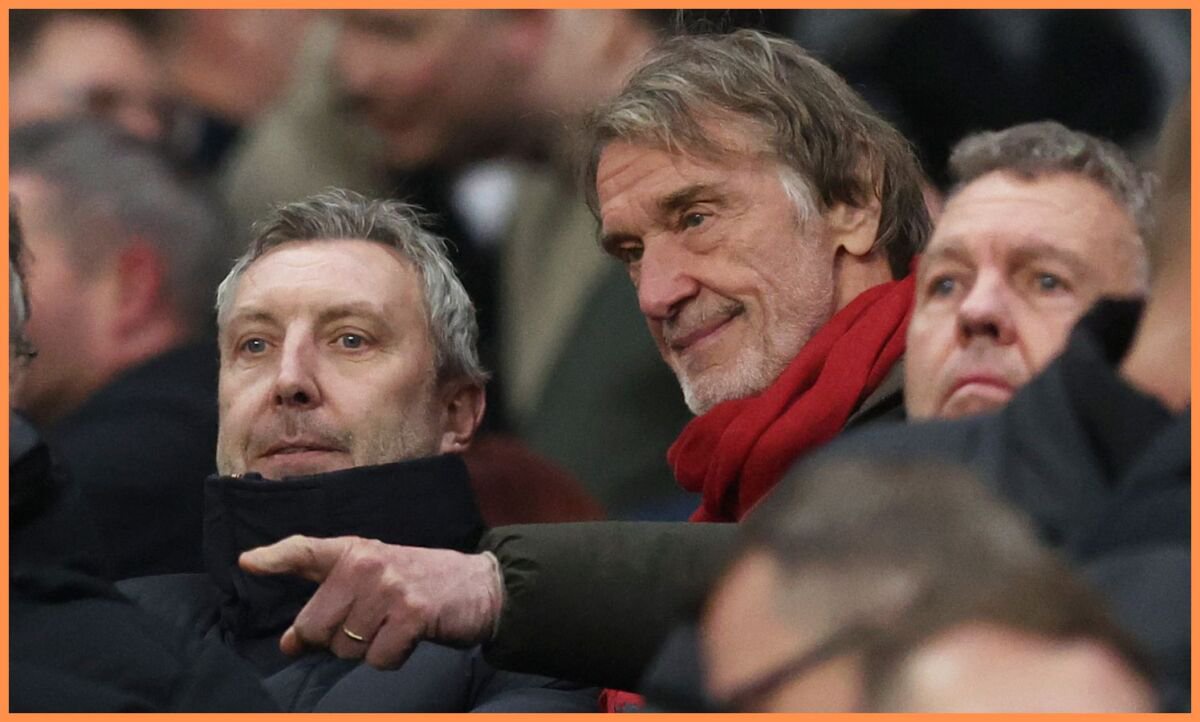 Jason Wilcox and Sir Jim Ratcliffe