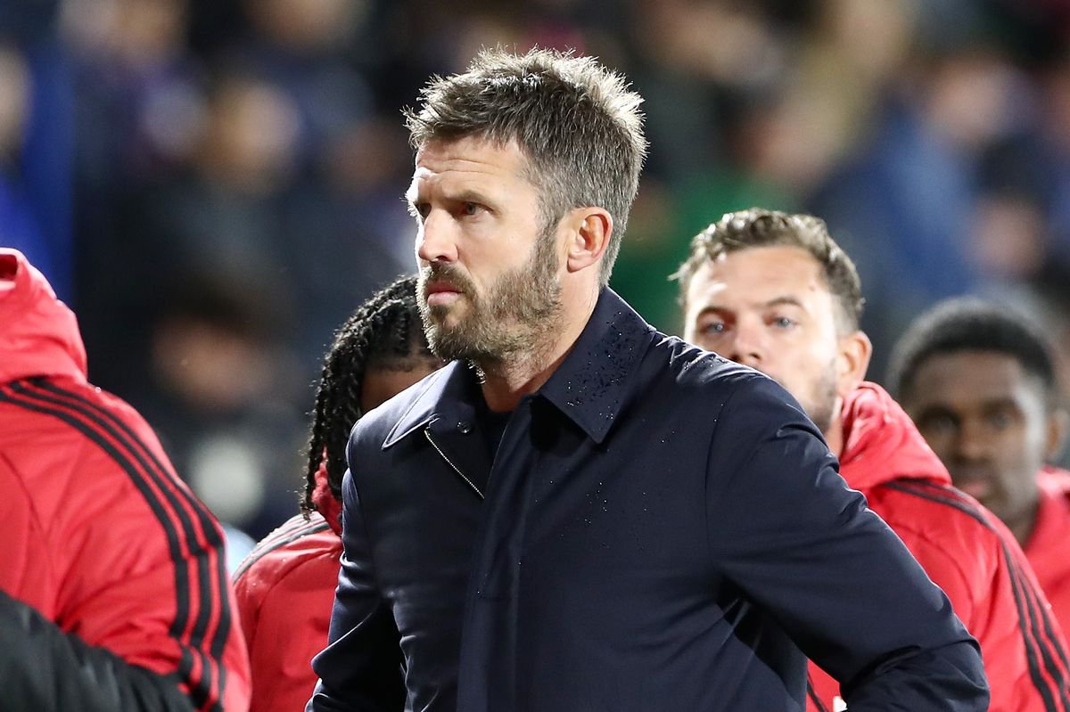 Michael Carrick after the defeat to Como