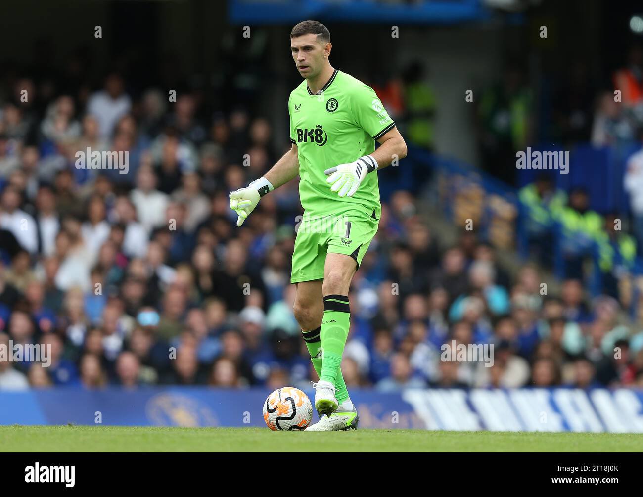 Emiliano martinez of aston villa chelsea v aston villa premier league stamford bridge stadium london uk september use only da