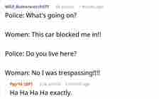 “Ma’am I Live Here”: Woman Refuses To Back Out Of Driveway, Learns A Lesson The Hard Way