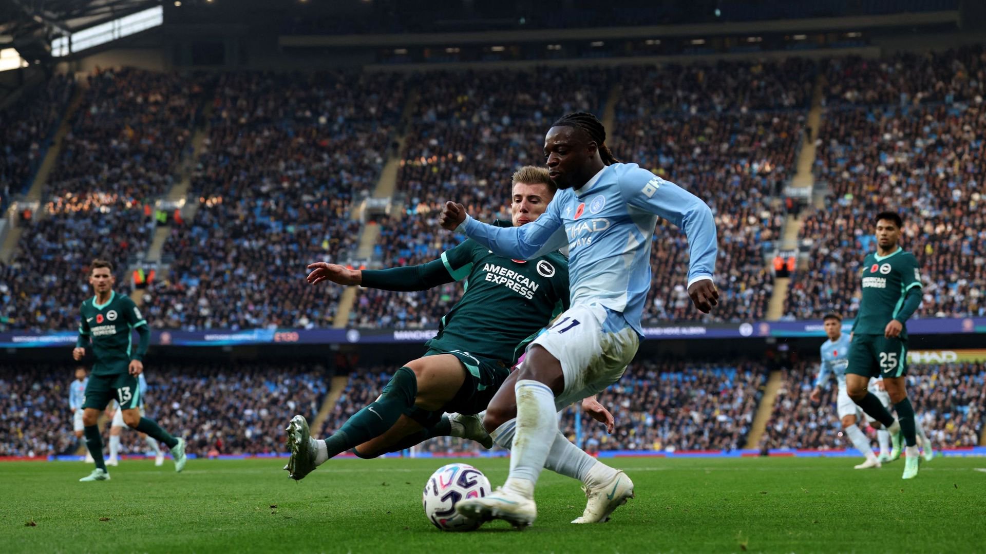 Brighton Defeats Manchester City as Jérémy Doku Starts
