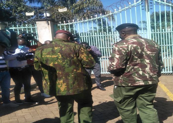 DP William Ruto's GSU security withdrawn, replaced by AP officers - The Standard