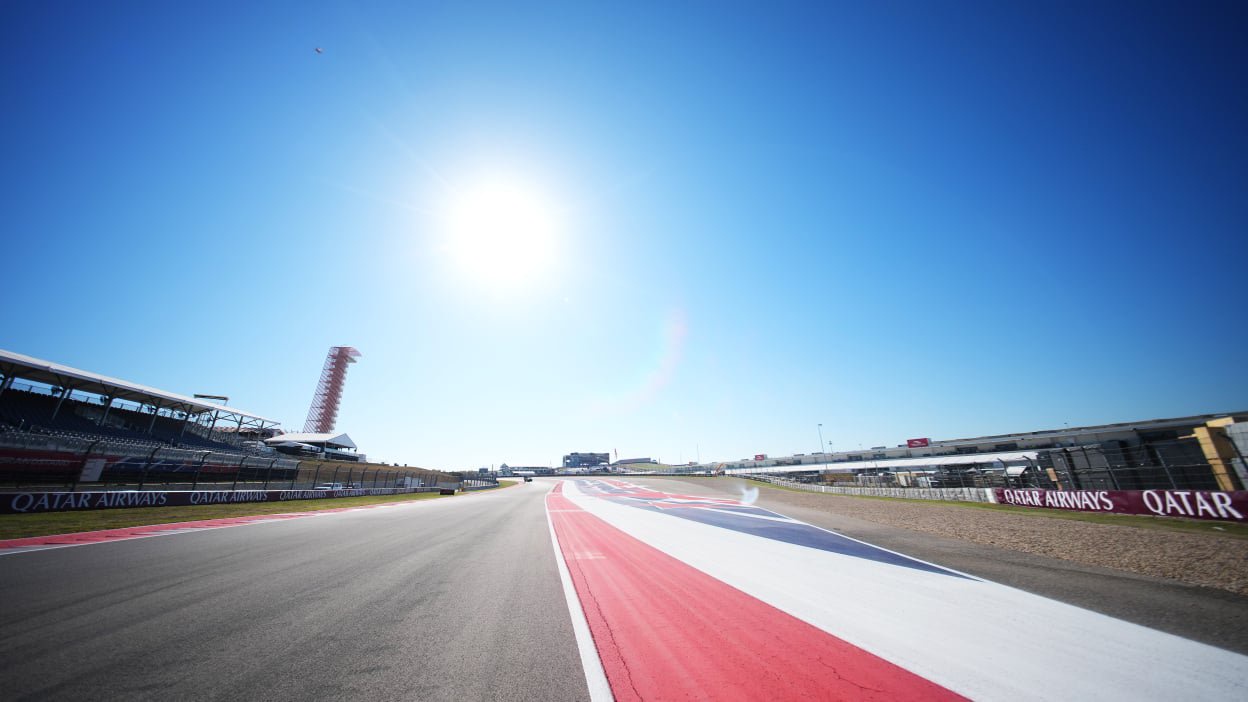 A general view of the circuit viewing tower