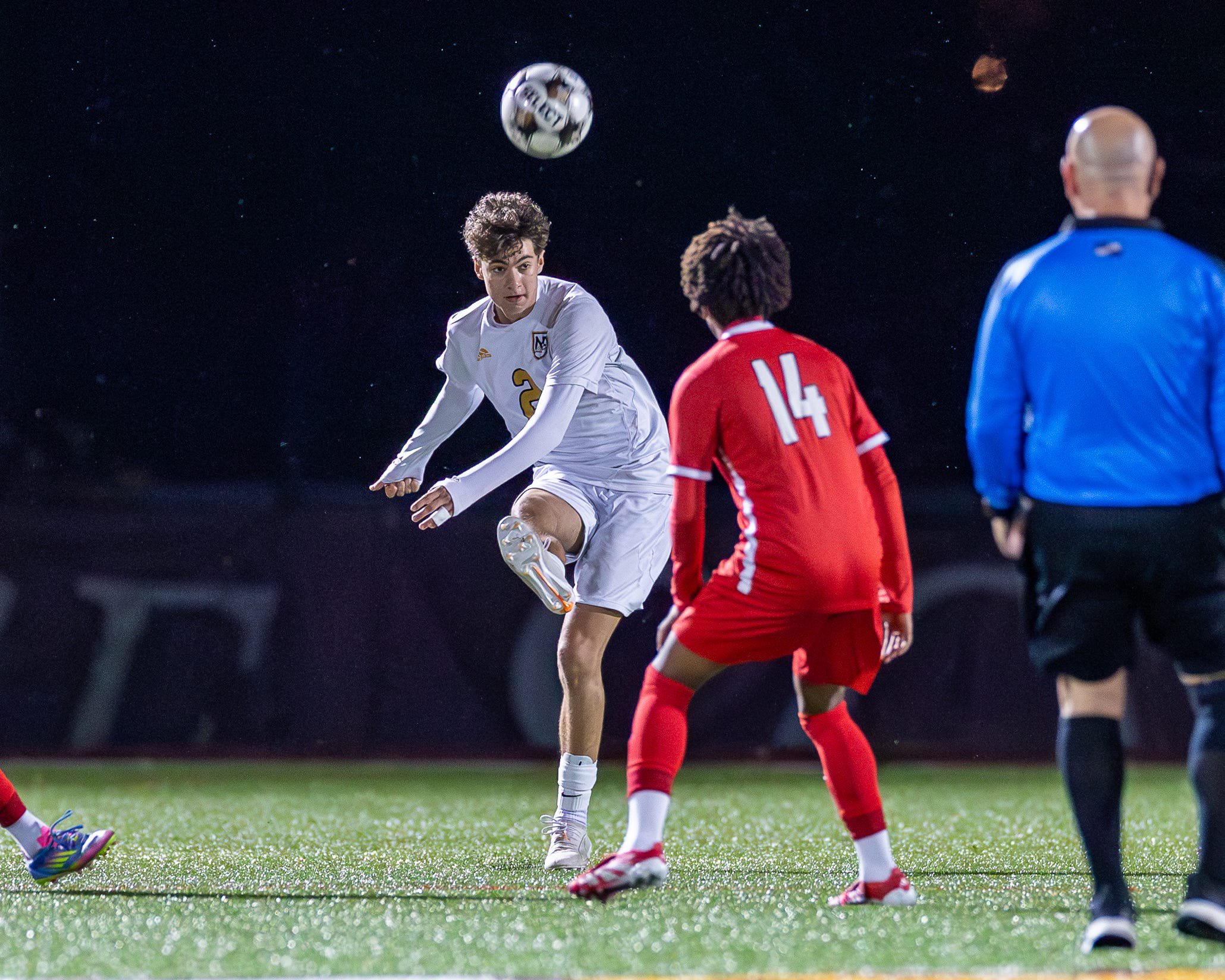 Blake Longval (2), North Kingstown boys soccer