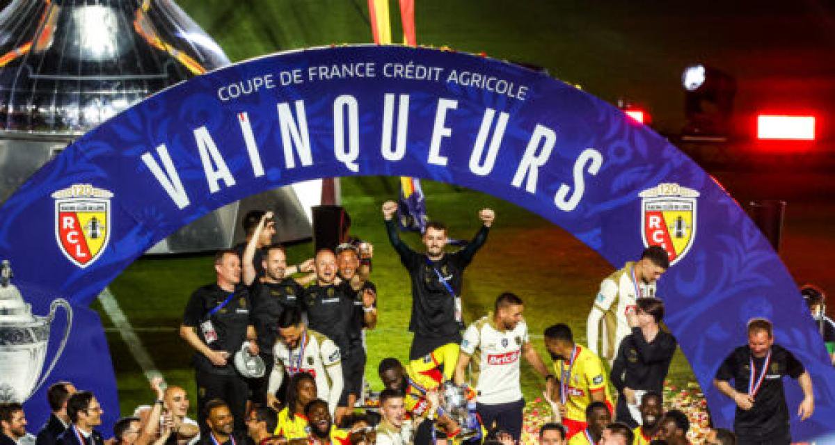 Lens, vainqueur de la Coupe de France