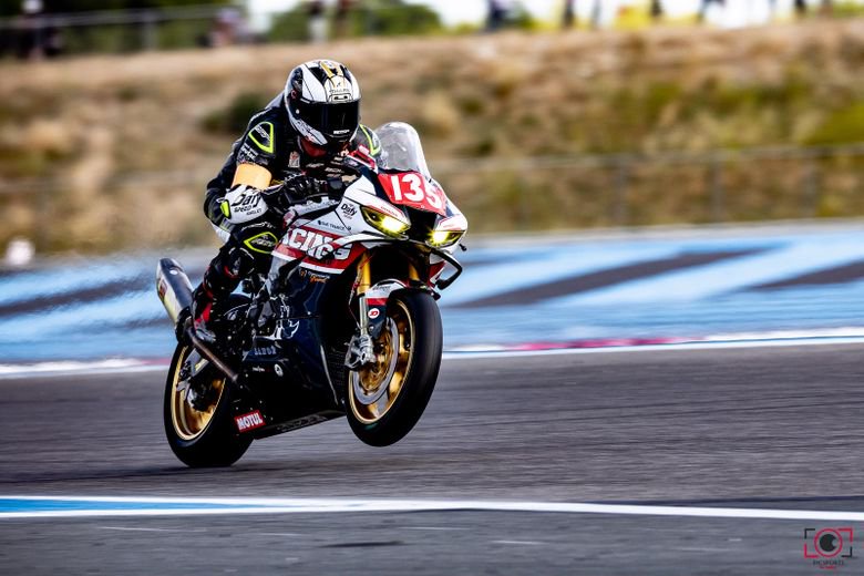 Le pilote a participé en septembre à la course Bol d’Or.