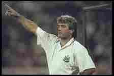 Kevin Keegan during his first reign as Newcastle United manager