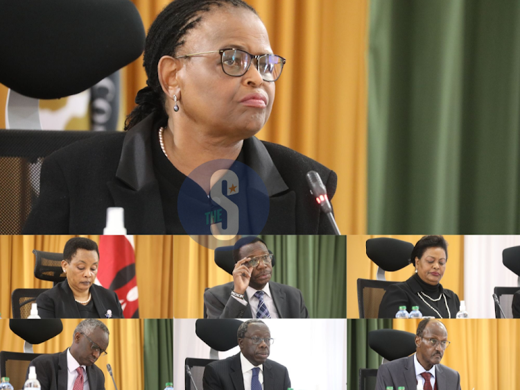 Supreme Court seven bench judges led by Chief Justice Martha Koome.