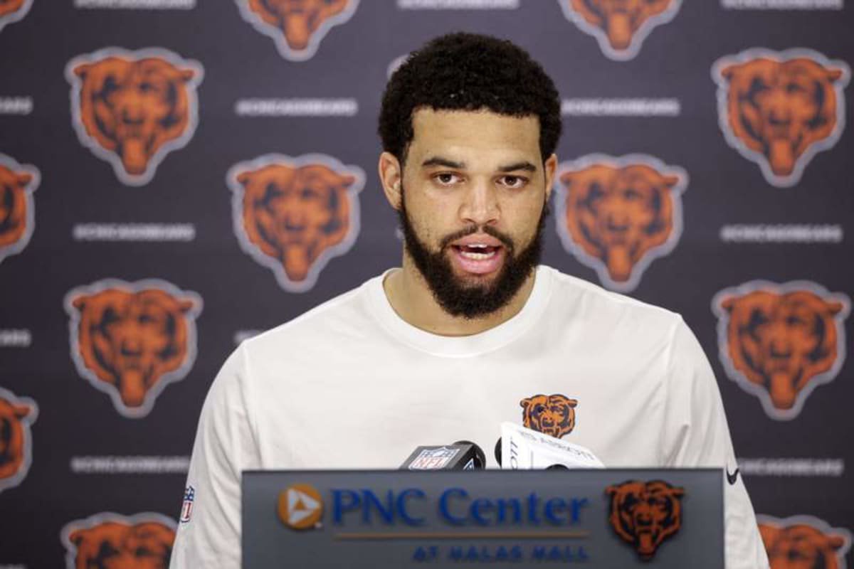 Chicago Bears quarterback Caleb Williams © Imagn Images