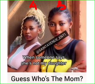Who is the mother and who is the daughter? Netizens confused over a video of a mother and daughter (video)