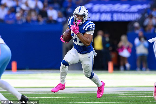 Taylor, 27, has established himself as one of the NFL's most devastating running backs