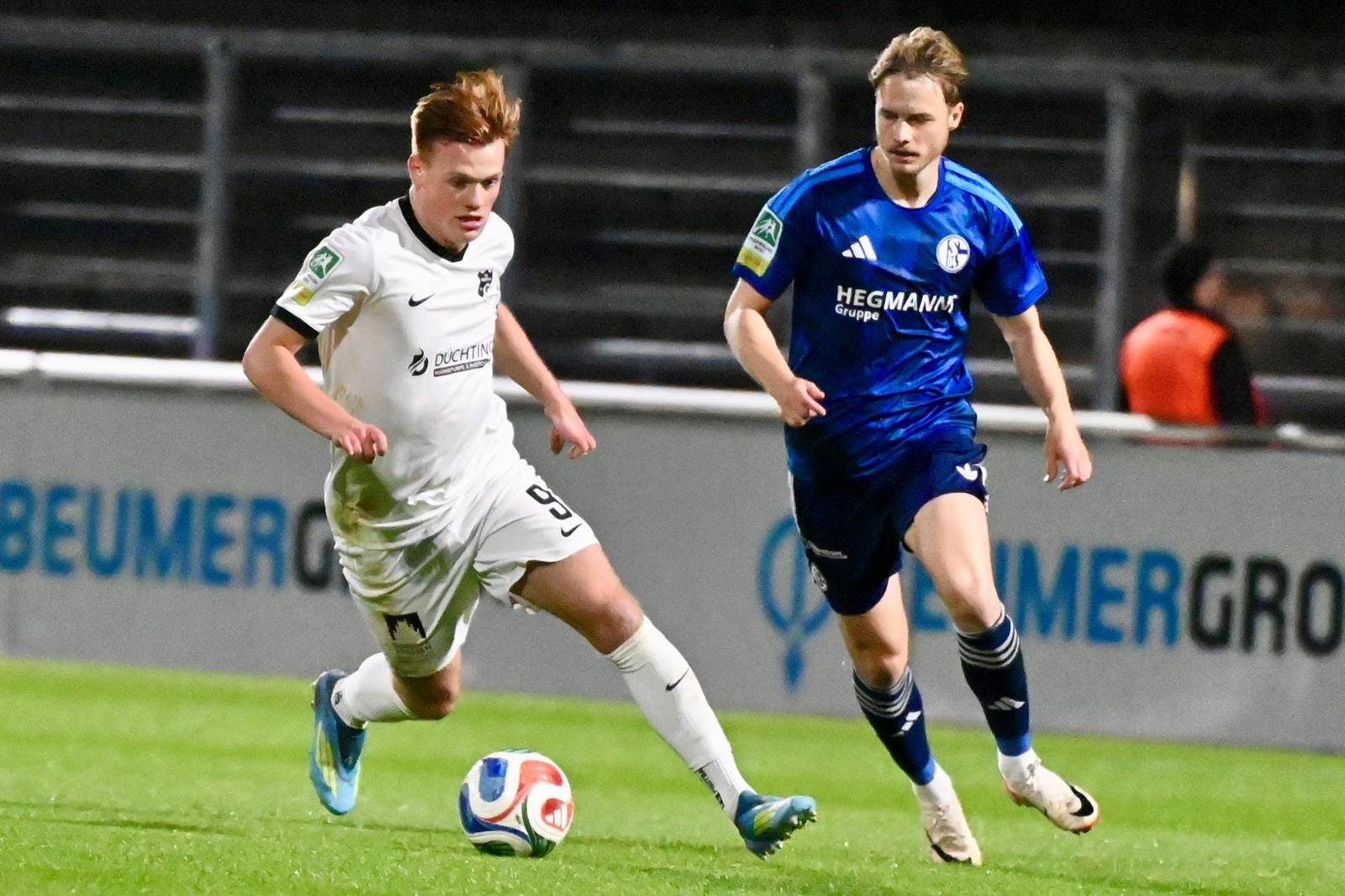 Westfalia Rhynern spielt beim FC Schalke 04 II 1:1