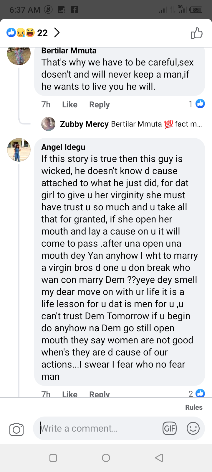 See Reactions As Guy Breakup With His Girlfriend After Taken Her Vîrgînîty