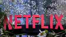 Netflix logo seen at the presentation of Bridgerton Season 3 in North Rhine-Westphalia, Cologne.