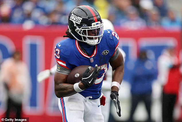The Giants have released running back Najee Harris after he criticized coach John Harbaugh