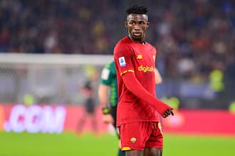 Felix Afena in action for AS Roma. SOURCE: Twitter/ @ASRomaEN