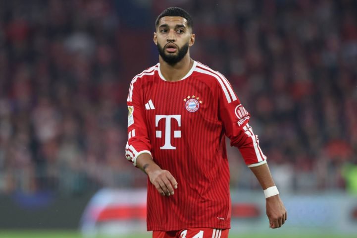 Ismael Saibari im Trikot des FC Bayern München.