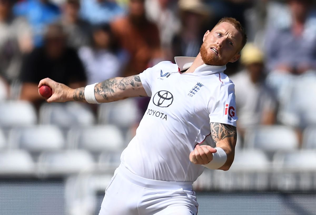 Stokes was in the middle of a bowling spell when a press release was issued 