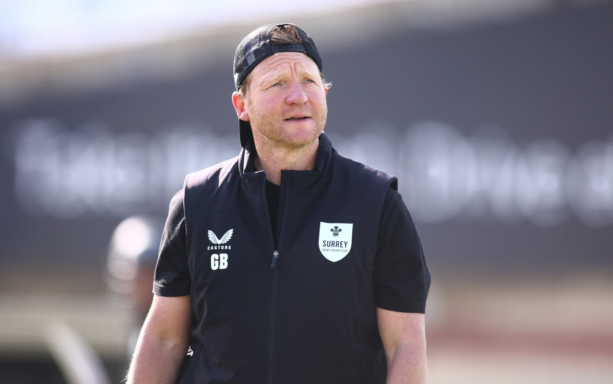 Gareth Batty during his time as Surrey's head coach