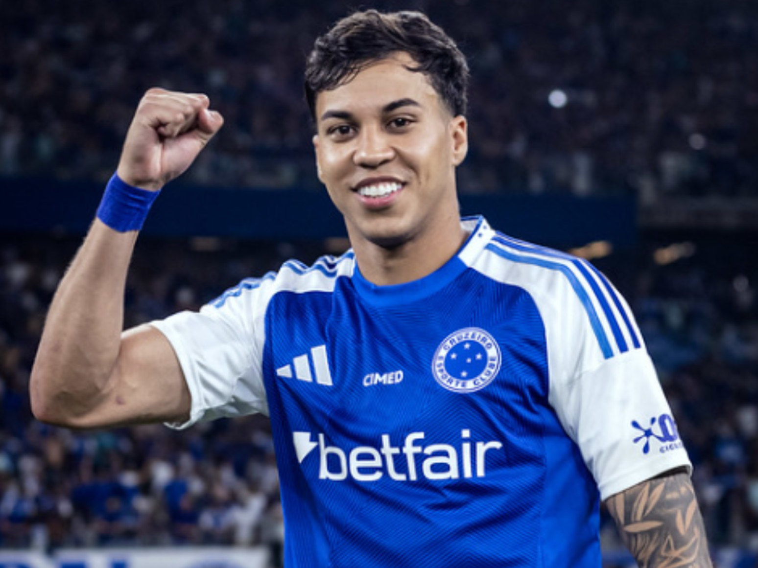 Kaio Jorge pelo Cruzeiro (Foto: Gustavo Aleixo/Cruzeiro)