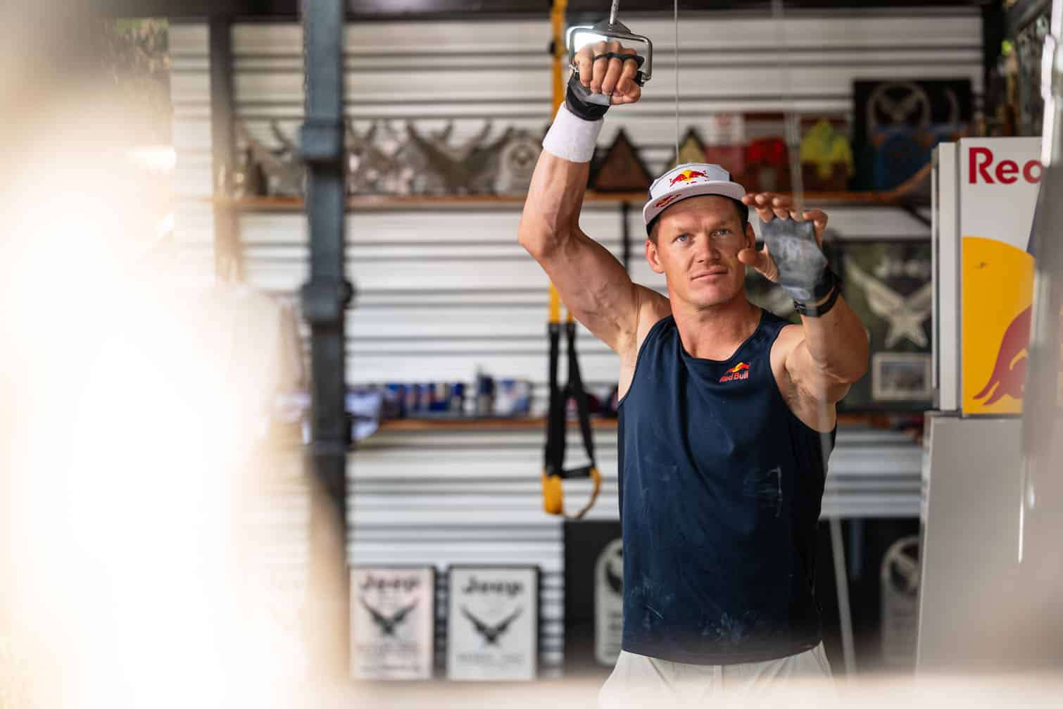 Thomas van Tonder is seen during preparation for Red Bull Bridge Bars, on September 15, 2026. Picture: Mpumelelo Macu / Red Bull Content Pool